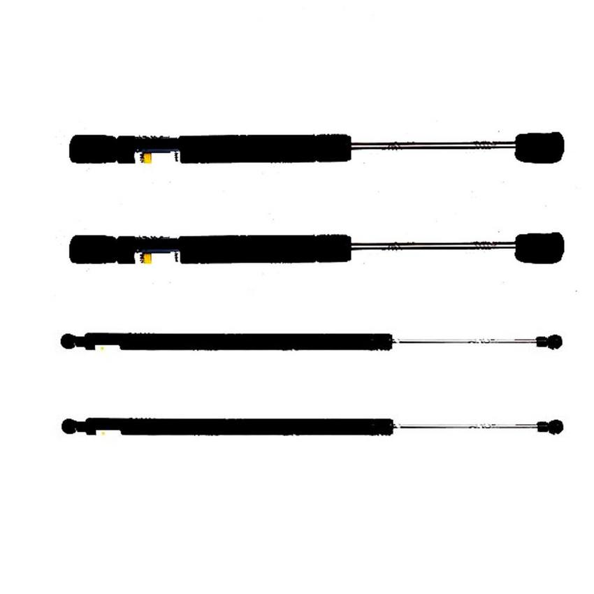 Volvo Hatch and Hood Lift Support Kit - Front and Rear 31365719 - Lesjofors 4013784KIT